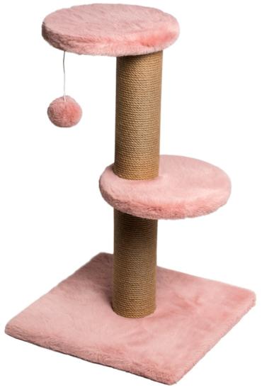 ARBRE A CHAT MIAMI 34x34x67cm ROSE