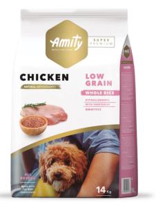 AMITY SUPER PREMIUM ADULT CHICKEN 14 KG.