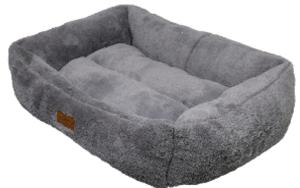 COUSSIN BROWNIE RECTANGLE 95 x 75 x 22 cm GRIS		