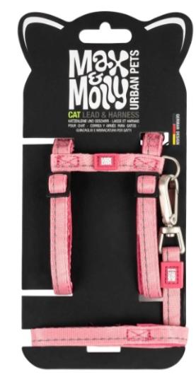 HARNAIS + LAISSE CHAT MATRIX 2.0 ROSE