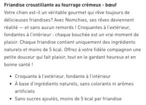 HL SNACK NOMCHIES BOEUF 150G