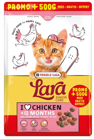 LARA JUNIOR POULET 1.9KG+500G GRATUIT