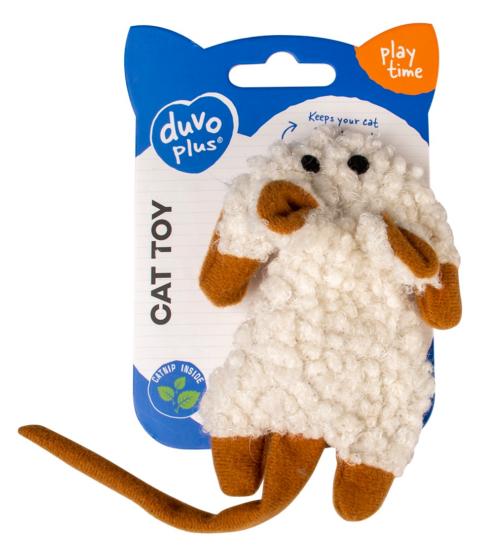 JOUET CHAT CUSHY SOURIS CREPITANTE