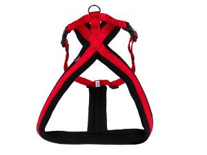Harnais Comfort Nylon rouge 100cm XXXL