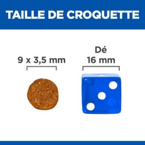 Hill's Vet Essentials Healthy Digestive Biome croquettes pour chat au saumon 1,5kg