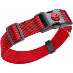 Collier London L/34 - 56 cm | Large 2,0 cm rouge