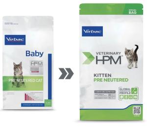 VETERINARY HPM KITTEN PRE NEUTERED CAT 1,5 kg