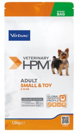 VET HPM ADULT NEUTERED DOG SMALL & TOY 7 kg