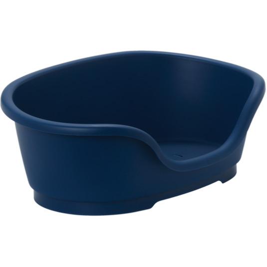 LIT CHIEN PLASTIQUE 50CM BLEU