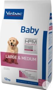 VET HPM BABY DOG LARGE & MEDIUM Sac 12 kg