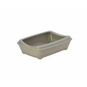 Bac Litire ouvert Arist-o-tray 42cm medium + rebord WARM GREY - GRIS