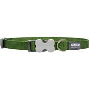 RED DINGO Dog collier unis Classic Green L 25mm x 41-63cm