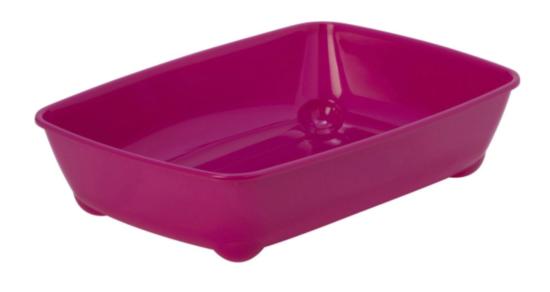 Bac Litière ouvert 42cm ROSE
