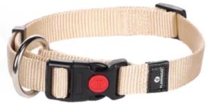 Chien Collier Ziggi Beige XL 55-75cm + sécurité-lock