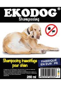 EKODOG SHAMPOOING INSECTIFUGE 250ML