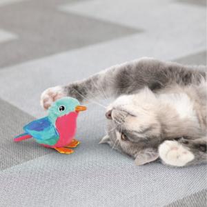 KONG CAT Crackles Tweetz Bird 5x10,8x8,26cm Multicolore