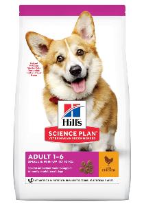Hill's Science Plan Adult Small & Mini croquettes pour petit chien au poulet 3kg