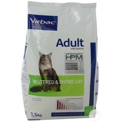 VET HPM ADULT SALMON NEUTERED & ENTIRE CAT 7 kg