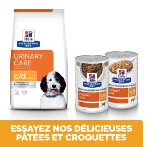 Hill's PRESCRIPTION DIET c/d Urinary Multicare Croquettes pour Chien au Poulet 1,5 kg