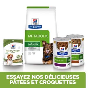 Hill's PRESCRIPTION DIET Metabolic Boîte pour Chien Poulet 370 g