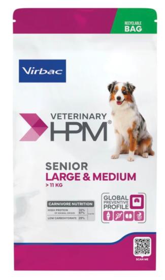 VET HPM SENIOR DOG LARGE & MEDIUM 12 kg