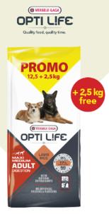 OPTI LIFE ADULT DIGESTION MED. MAXI 12.5kg + 2,5KG GRATUIT !