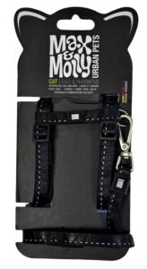 HARNAIS + LAISSE CHAT MATRIX 2.0 NOIR