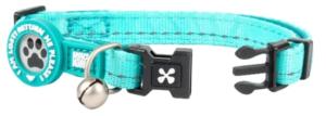 COLLIER CHAT+ ID MATRIX 2.0 TURQUOISE 22-35CM
