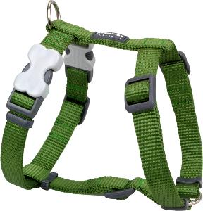 RED DINGO Dog harnais unis Classic Green XS 12mm, cou 25-39cm, corps 30-44cm