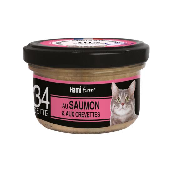 HAMIFORM Recette n° 34 – Saumon/Crevettes – 80 gr