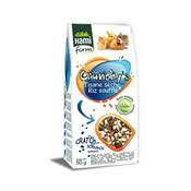 HAMIFORM Crunchy’s – tisane sèche et riz soufflé pour tous rongeurs – 50 gr
