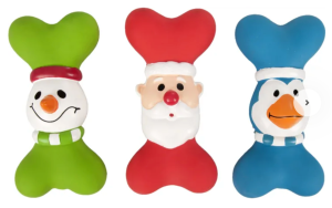 JOUET NOEL OS EN LATEX 19CM