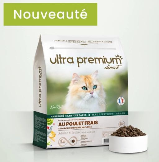 ULTRA PREMIUM SANS CEREALES CHAT STERILISÉ - POULET FRAIS 7 KG
