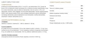 ULTRA PREMIUM FAIBLE EN CEREALES CHIOT - PETITE MOYENNE TAILLE 4 KG