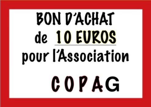 BON DE 10€ EN PRODUITS POUR AIDER L'ASSOCIATION COPA GUADELOUPE