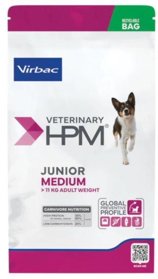VET HPM JUNIOR DOG MEDIUM 3 kg