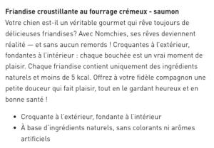 HL SNACK NOMCHIES SAUMON 150G