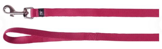 Chien Laisse Ziggi Rouge cerise 1,3m 15mm