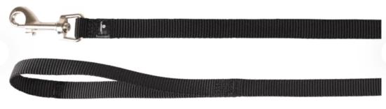 Chien Laisse Ziggi Noir 1,3m 25mm