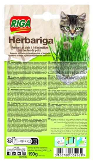 HERBARIGA (HERBE A CHAT) 190G