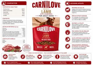 CARNILOVE -DOG CRUNCHY -SNACK WILD BOAR WITH ROSEHIPS - 200G