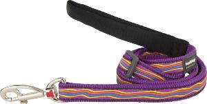 RED DINGO Dog laisse Design Dreamstream Purple S 15mm x 1.8m