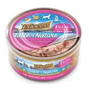 PRINCESS TASTE OF NATURE PALEO 170G ROSE (Thon, cur & foie de poulet)