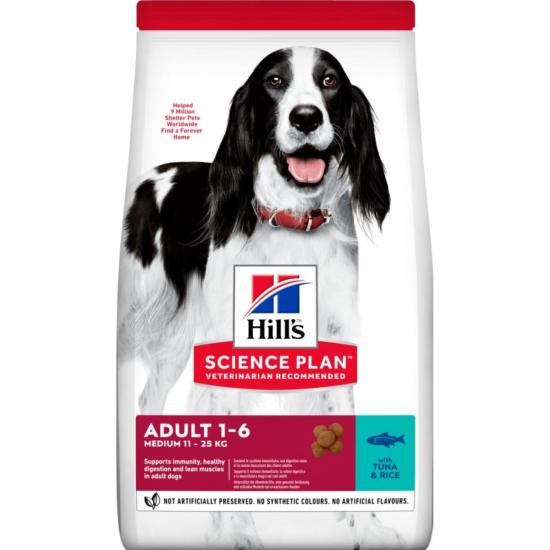 Hill's Science Plan Adult croquettes pour chien au thon et riz 12kg