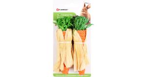 JOUET RONGEUR LEGOU CAROTTE ORANGE/JAUNE 2PCS 13CM