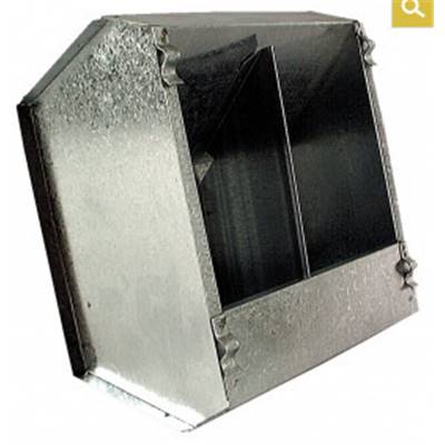 Mangeoire lapin double reservoir 24x13x23CM