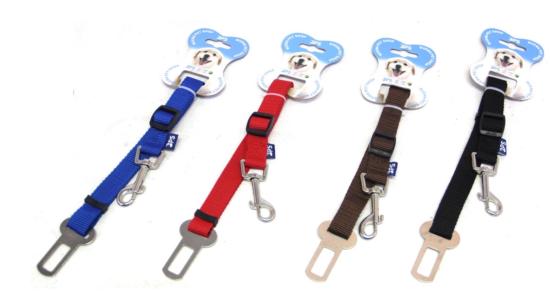 CEINTURE DE SECURITE VOITURE POUR CHIEN 20mm x 40/58cm