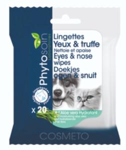 PHYTO LINGETTES YEUX TRUFFE CHIENS CHATS X20