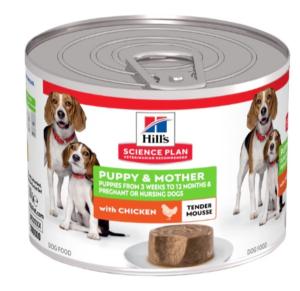 Hill's Science Plan Chiot & chienne Mousse Poulet Boite 200g