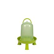 ABREUVOIR VOLAILLES ECO 5 L. AVEC PIEDS (VERT LIME)